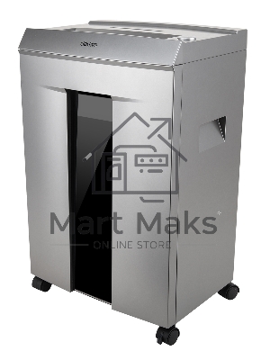 Шредер Deli 9959 серый с автоподачей (секр.P-6)/фрагменты/7лист./30лтр./скрепки/скобы