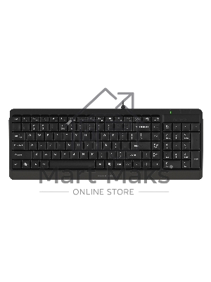 Комплект клавиатура + мышь A4Tech Fstyler F1512 клав:черный мышь:черный USB