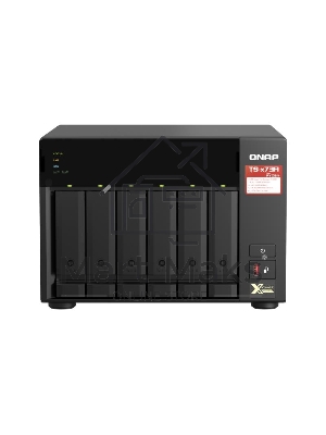 Сетевое хранилище без дисков SMB QNAP TS-673A-8G NAS, 6 trays 3,5