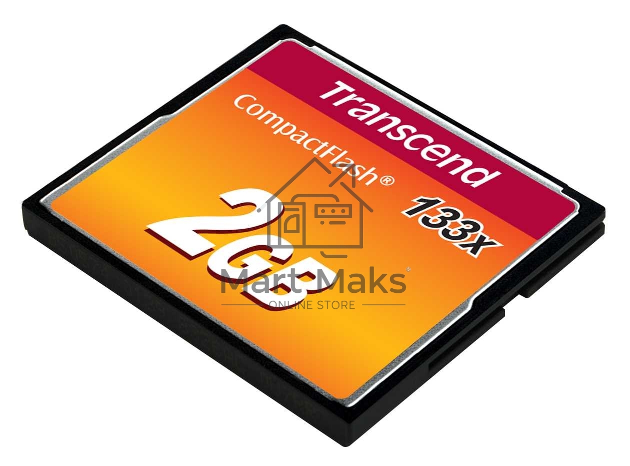 Флеш карта CF 2Gb 133x Type I Transcend (TS2GCF133)