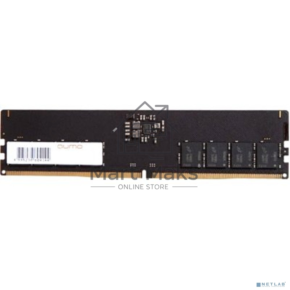 Оперативная память QUMO, DDR5, 32GB (1x32GB), 4800MHz, CL40, DIMM