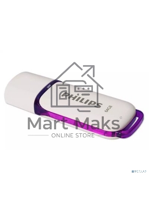 Флешка USB 64Gb PHILIPS SNOW2.0 64Gb, USB 2.0