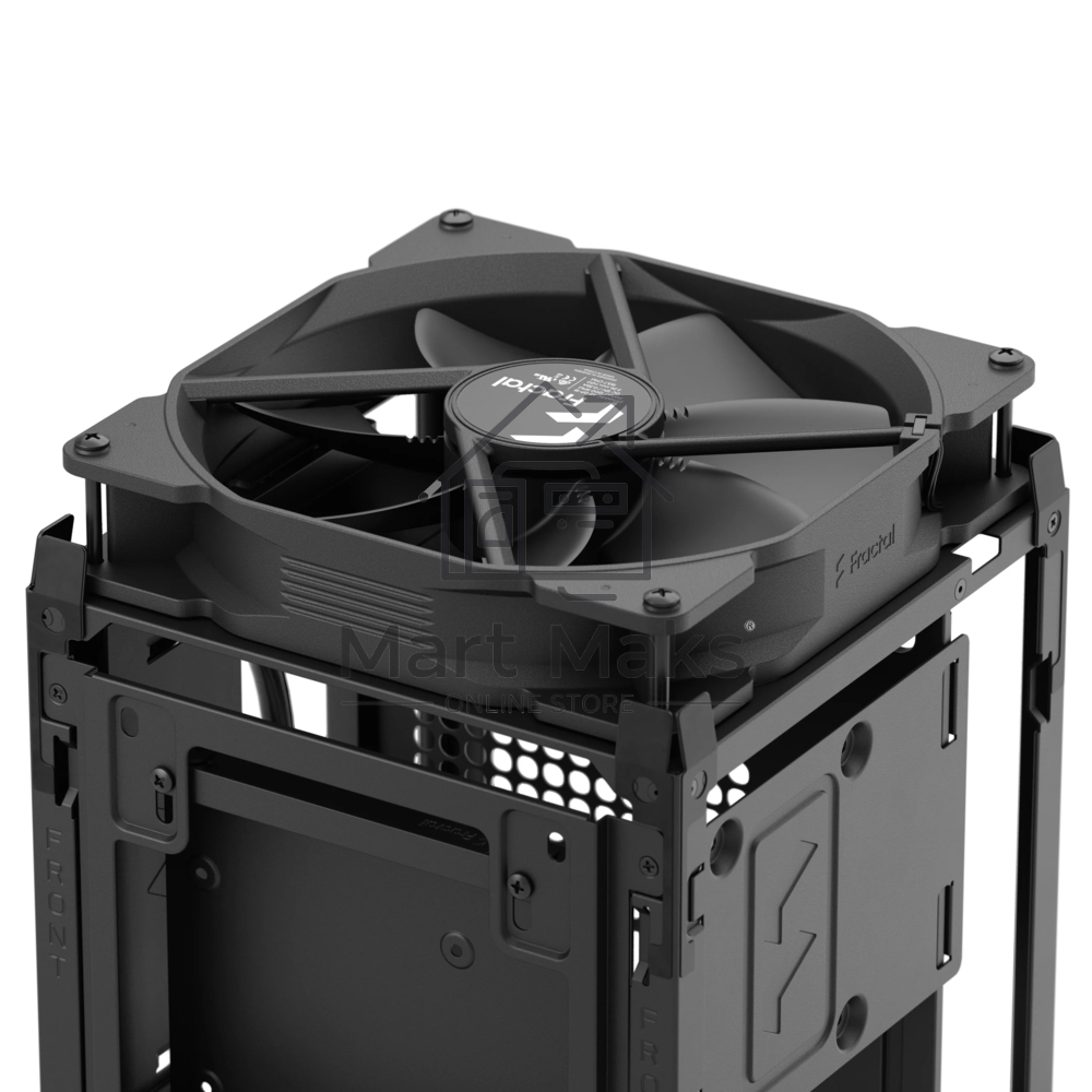 Корпус без блока питания Fractal Design Mood, Mini-Tower, 1x180mm, 2xUSB-A 3.0 + 1xUSB 3.2 Type-C, SFX PSU Support, mITX Light Gray