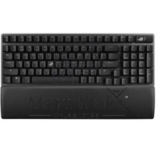 Клавиатура ASUS Strix Scope II 96 гибридная, Bluetooth, радиоканал, чёрный