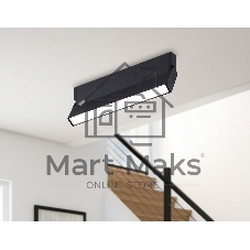 Светильник Ambrella light TA1821  BK черный LED 12W 4200K 230*22*87