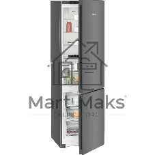 Холодильник Liebherr CNdgc 5703-20 001 Pure темно-серый двухкамерный 266/94л морозилка снизу