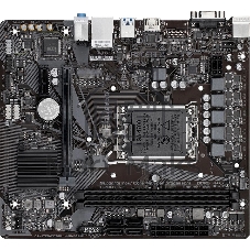 Материнская плата GIGABYTE H610M H V2, LGA1700, Intel H610, 2xDDR5, 4xSATA, 1xM.2, 1xPCIe 4.0 x16, HDMI, D-Sub, 1x1Gb LAN, 3x3.5 мм, 7.1, microATX