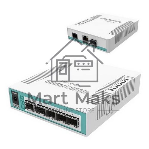 Маршрутизатор 5PORT SFP CRS106-1C-5S MIKROTIK