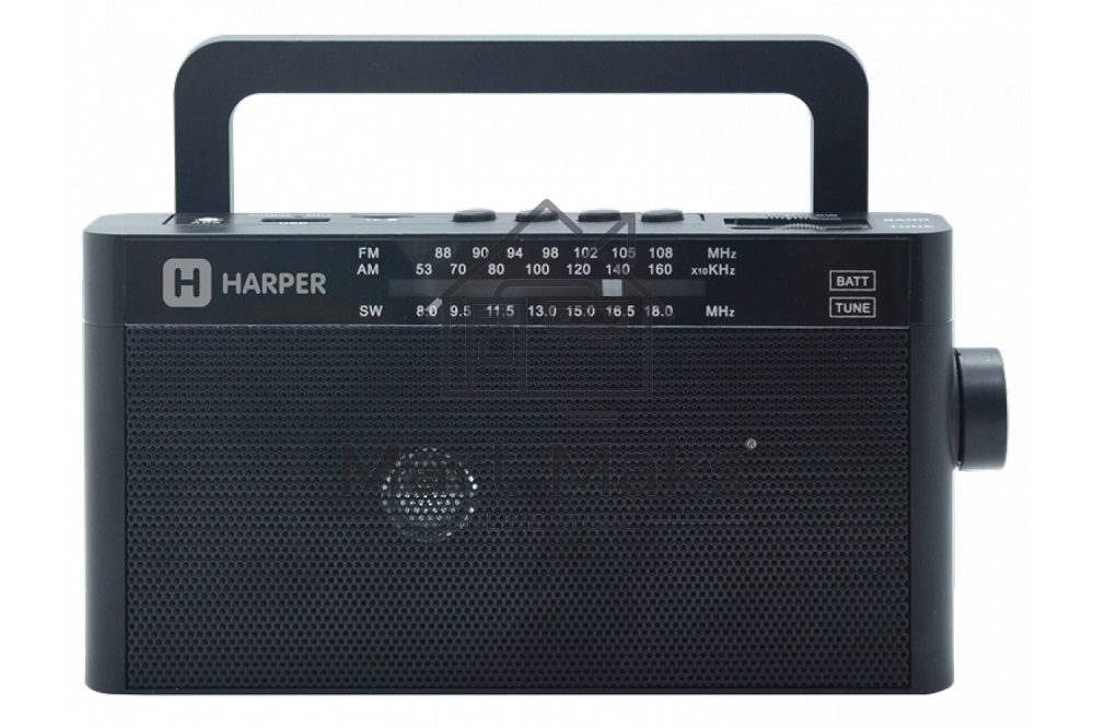Радиоприёмник Harper HDRS-377 черный