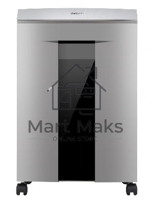 Шредер Deli 9959 серый с автоподачей (секр.P-6)/фрагменты/7лист./30лтр./скрепки/скобы