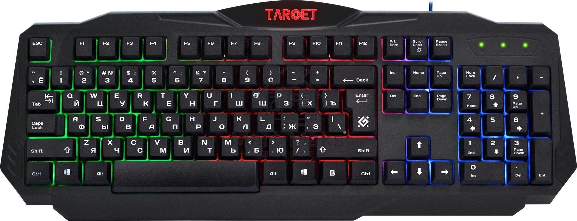Клавиатура + мышка +PAD +HEADSET Defender TARGET MKP-350
