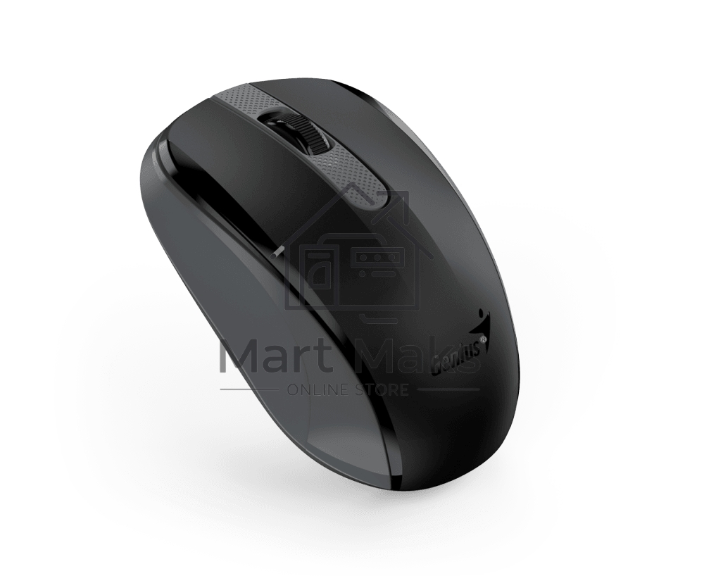 Мышь беспроводная Genius NX-8008S черный, 1200 dpi, радиоканал, USB, кнопки - 3