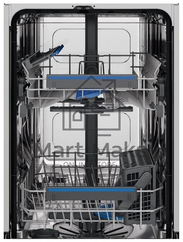 Встраиваемая посудомоечная машина Electrolux EEG62300L, серебристый, 44.6 см, 9 компл., 44 дБ, класс D