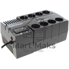 Источник бесперебойного питания CyberPower BS650E NEW/650 ВА/390 Вт/8 х CEE 7 (евророзетка)