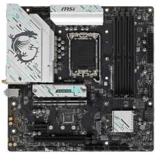 Материнская плата MSI B760M GAMING PLUS WIFI, LGA 1700, Intel B760, 4xDIMM DDR5, 4xSATA, 2xM.2, 1xPCI-E 4.0 x16, 1xPCI-E 3.0 x1, 2xHDMI, 2xDP, 1x 2.5Gb LAN, 2xUSB-A 3.2 Gen 2, 4xUSB 2.0, Micro-ATX