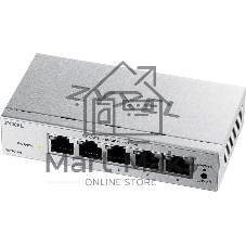 Коммутатор ZYXEL GS1200-5V3-EU0101F, 5×1 Гбит/с, управляемый