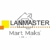 Адаптер проходной Lanmaster LAN-2LCS/NF-AM-OM3 LC duplex OM3 синий