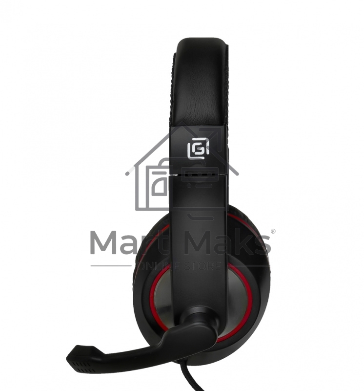 Гарнитура Oklick HS-L390G DRAGON black/red 1.8m (JD-728S)