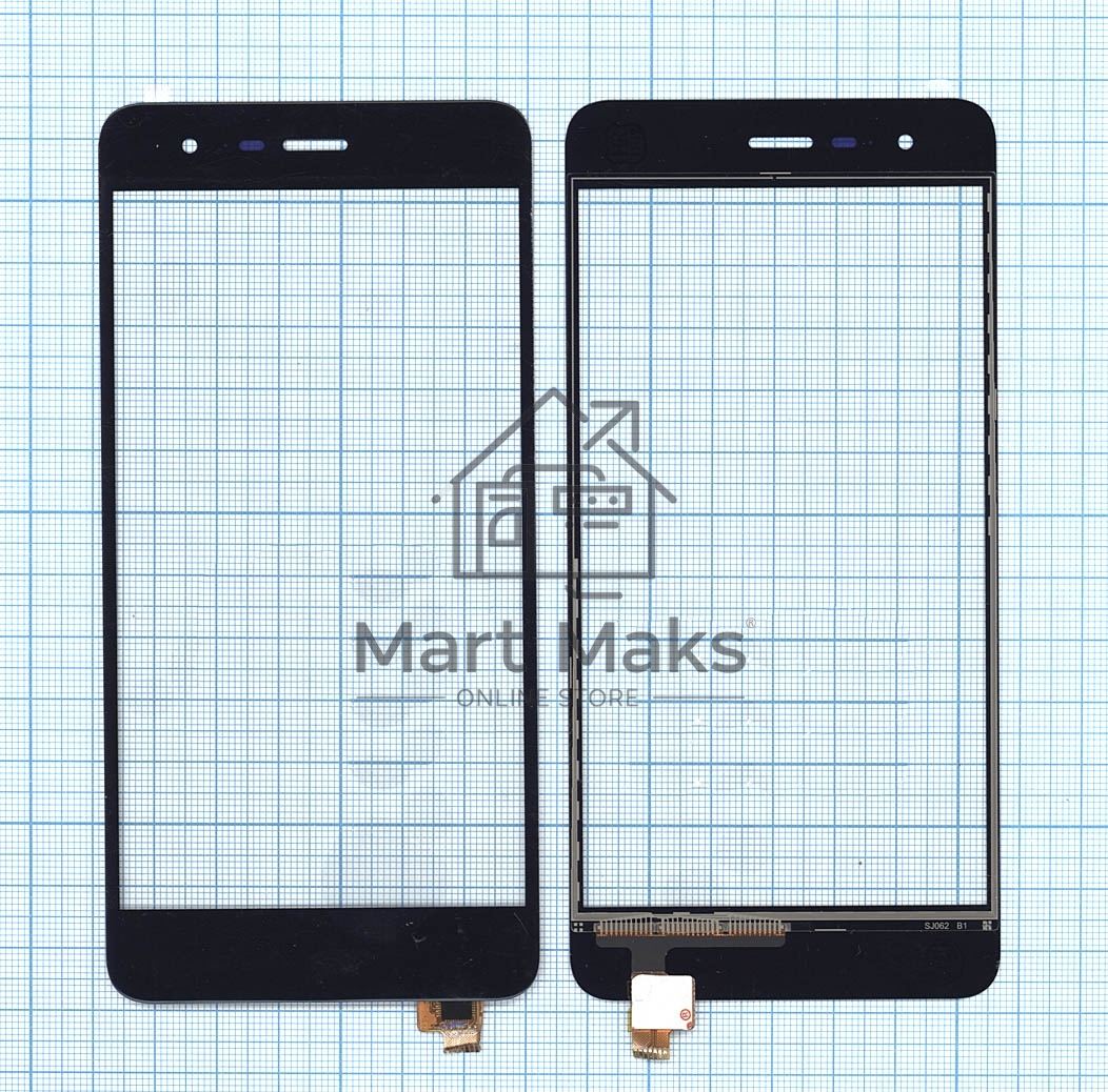 Сенсорное стекло (тачскрин) для Fly FS511 Cirrus 7, черное