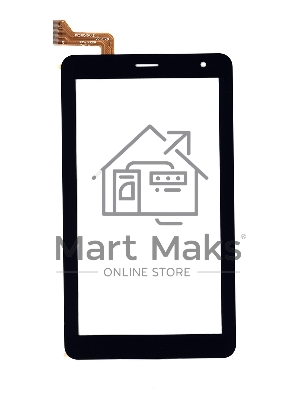 Сенсорное стекло (тачскрин) PX070515A451. черное