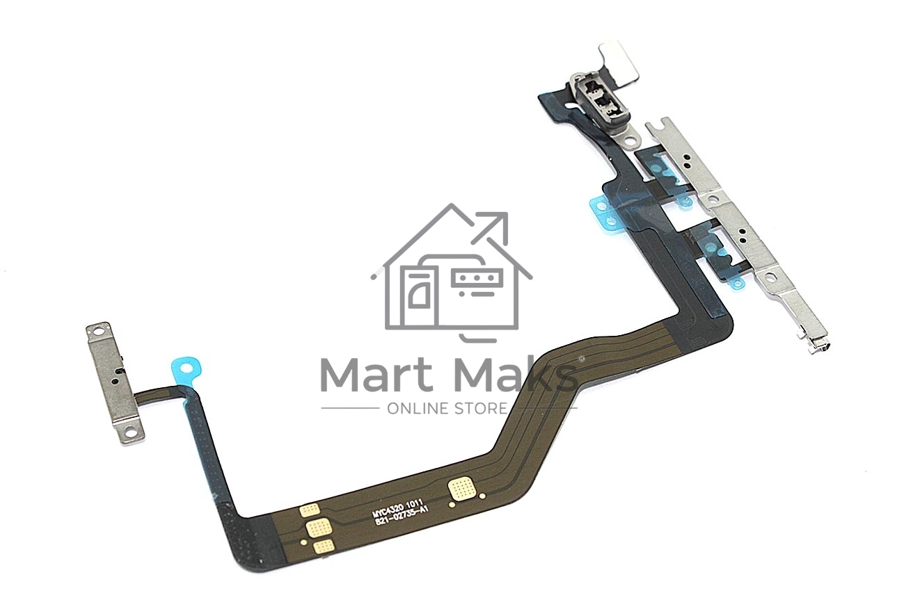 Шлейф кнопки включения и кнопок громкости для iPhone 12, 12 Pro, 12 Pro Max