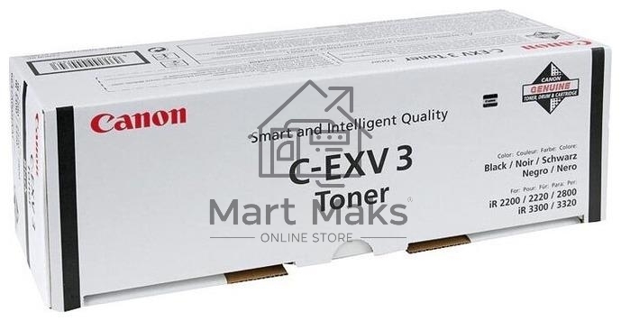 Картридж лазерный Canon C-EXV-3 черный (5000 стр.) для Canon IR2200/2800/3300
