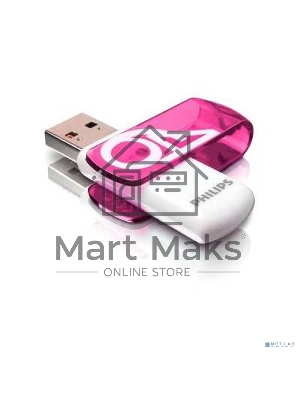 Флешка USB 64Gb PHILIPS VIVID2.0 64Gb, USB 2.0