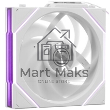 Вентилятор для корпуса Lian-Li Uni Fan CL Wireless 120 ARGB 124х120x28 белый 4-pin 29.8дБ (G99.12CL1W1W.R0) Ret