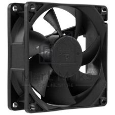 Вентилятор для корпуса 5bites FB8025S-12H4MX черный, 80 x 80 мм, 3000 об/мин, 30 дБ, 4 pin