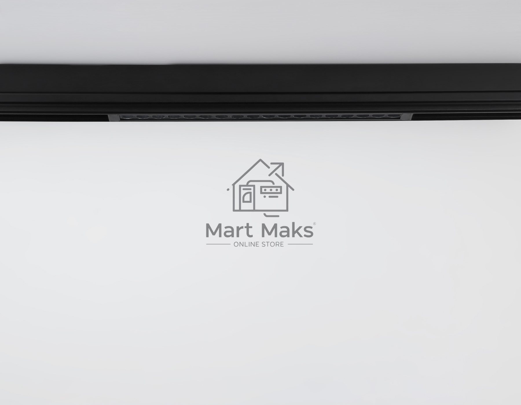 Светильник светодиодный трековый для шинопровода Magnetic Ambrella light GL1740 BK черный IP20 24W 4200K 220V 24° 455*25*42 (Без ПДУ)
