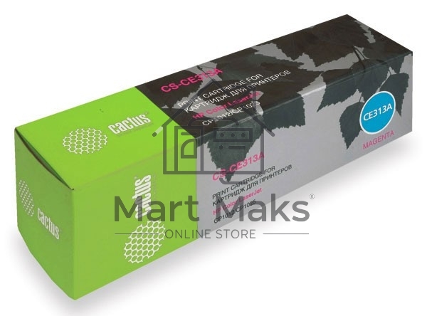 Картридж лазерный Cactus CS-CE313A пурпурный (1000 стр.) для HP LJ CP1012Pro/CP1025