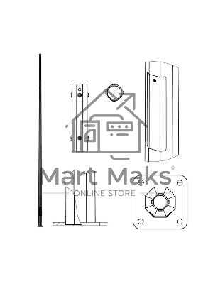 Опора ОГКл-8 верх 75 гор. цинк Пересвет В00004483