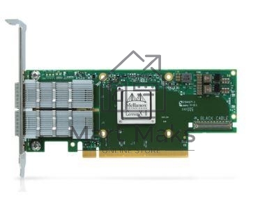 Адаптер Infiniband ConnectX®-6 VPI adapter card, HDR IB (200Gb/s) and 200GbE, dual-port QSFP56, PCIe4.0 x16, tall bracket