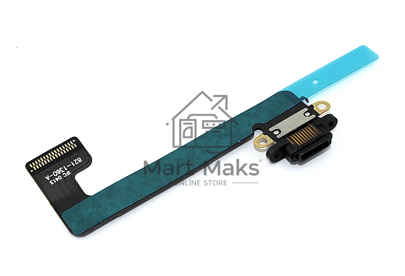 Шлейф c разъемом зарядки для Apple iPad Mini 2, Mini 3 черный