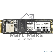 Накопитель SSD ExeGate NextPro KC2000TP480, 480Gb, M.2 2280, PCIe 3.0 x4, NVMe, R/W 1600/1200