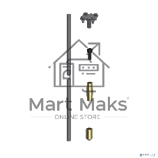 Комплект заземления ДКС NE1104 верт. d16мм (дл.2х1.5м)