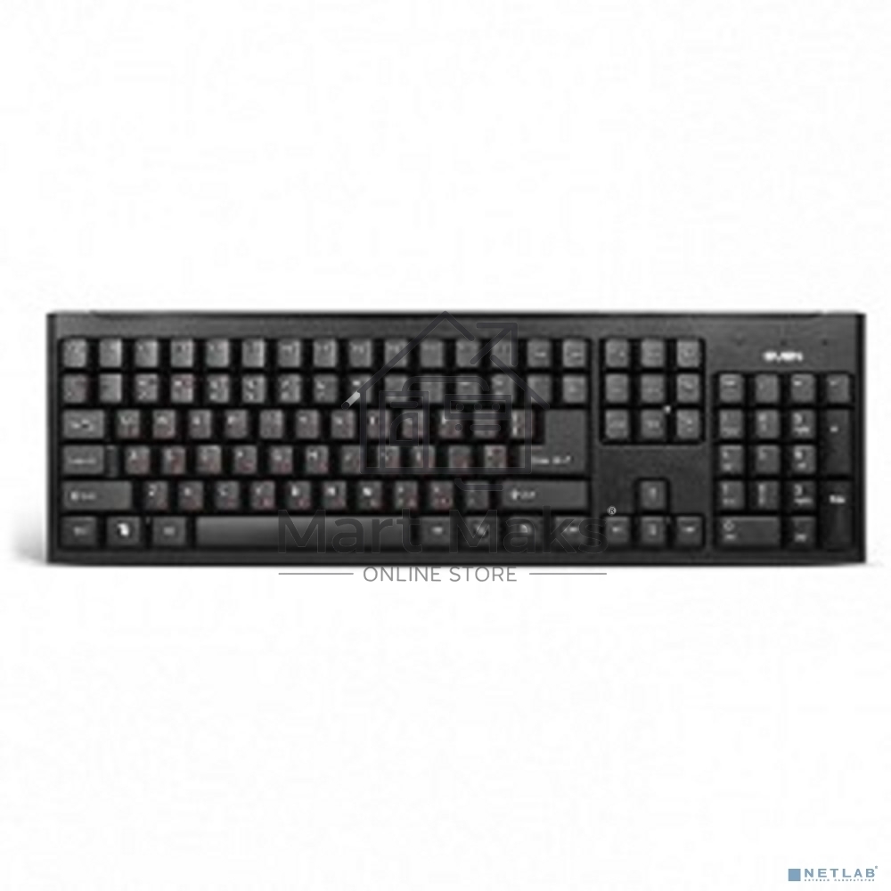 Клавиатура Keyboard SVEN Standard 303 Power USB+PS/2 чёрная SV-03100303PU