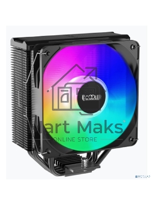 Кулер PCCooler Paladin EX400S черный 120мм алюминий+медь 1800rpm 28.6db 4-pin 180W 157мм