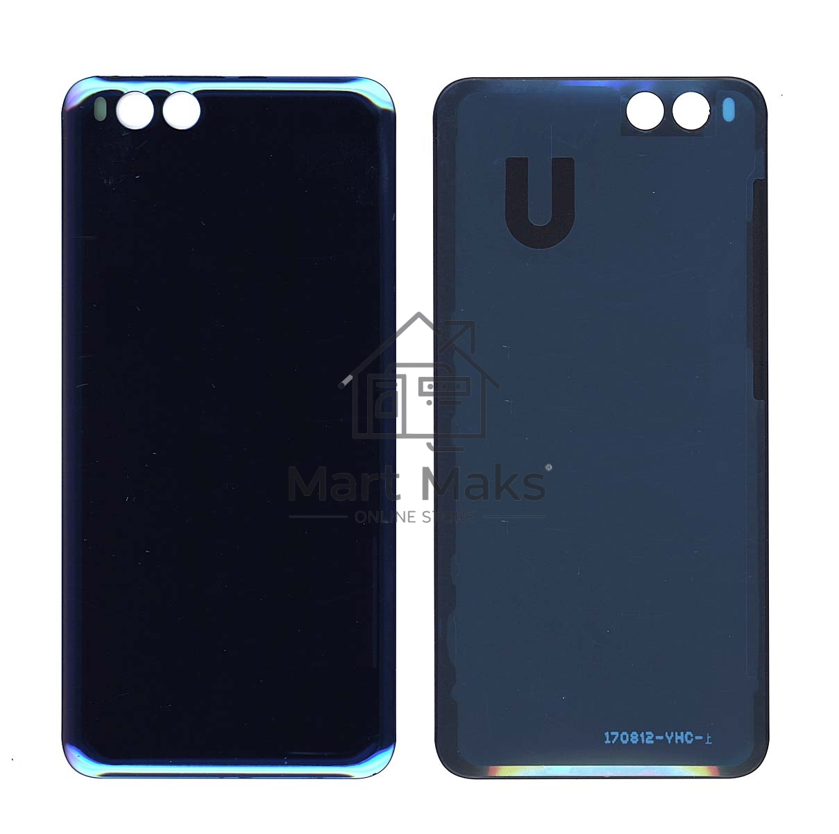 Задняя крышка для Xiaomi Mi Note3 синяя