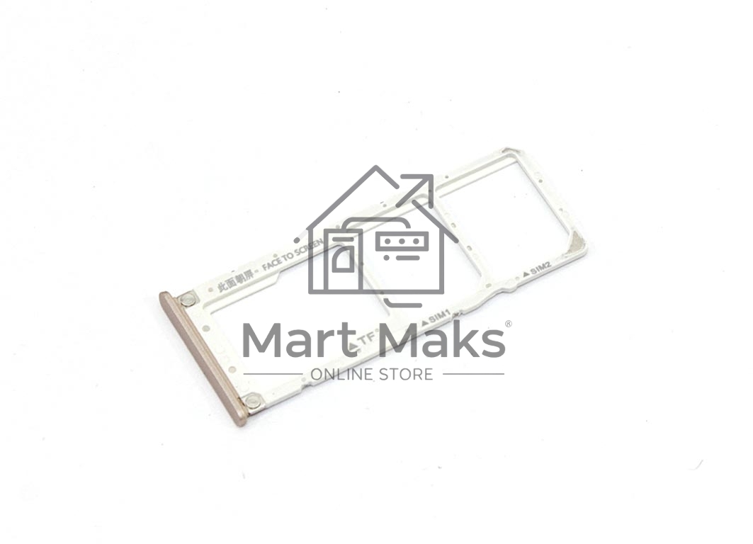 Лоток для SIM-карты Xiaomi Mi A2 Lite розовый