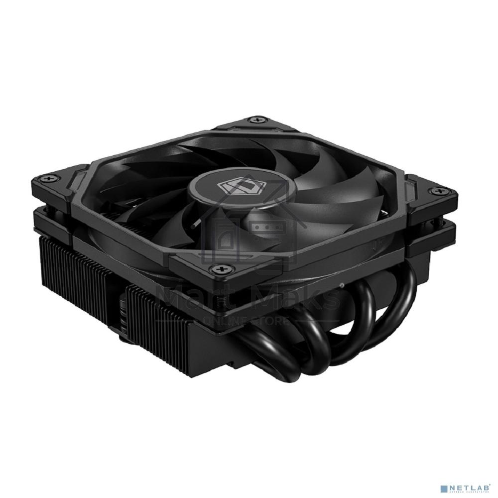 Кулер для процессора ID-COOLING IS-40-XT черный 92мм алюминий+медь 2800rpm 35.2db 4-pin 95W 47мм