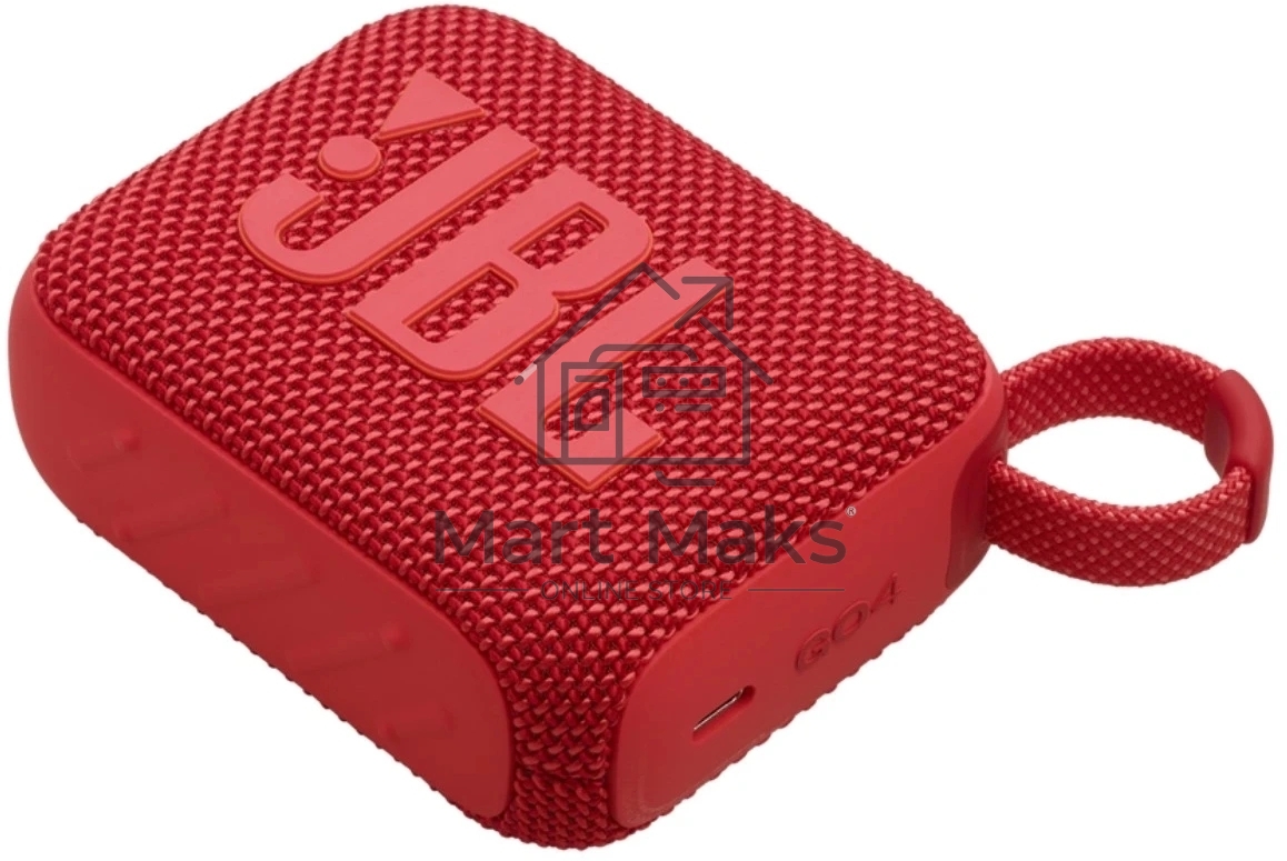 Портативная акустика JBL GO 4, красный