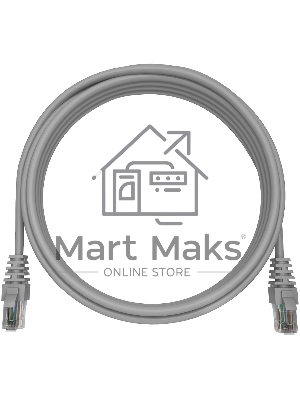 Патч-корд NTSS NTSS-PC-UTP-RJ45-5e-20.0-LSZH-GY NTSS-PC-UTP-RJ45-5E-20.0-LSZH UTP RJ-45 вил.-вилка RJ-45 кат.5E 20м серый LSZH (уп.:1шт) 26AWG