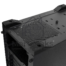 Компьютерный корпус HSPD M521, Mesh Mid Tower, черный, slide TG, 0.45 SPCC, 4x120мм ARGb ATX, mATX, mITX 160/330/184мм 2x2.5