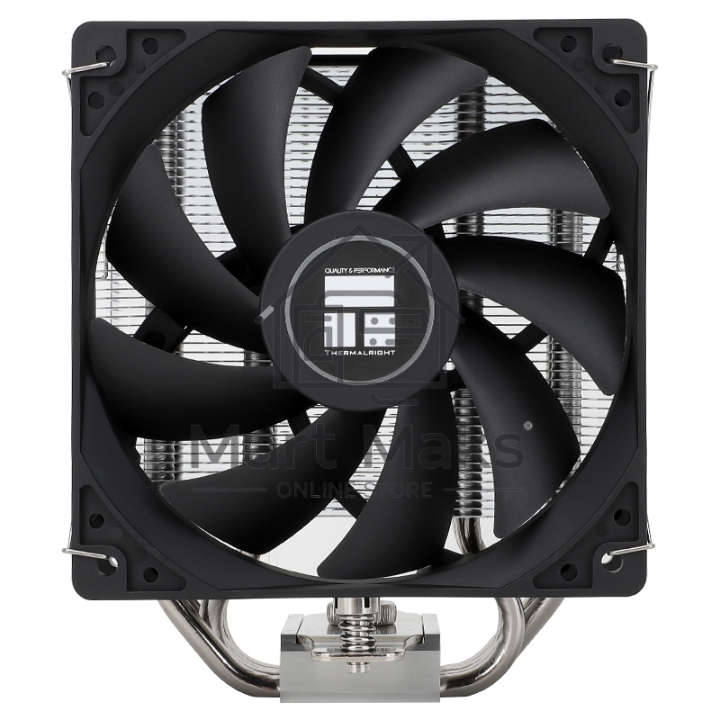 Устройство охлаждения(кулер) Thermalright Assassin X 120 Refined SE, Soc-AM5/AM4/1200/1700/1851 4-pin 25.6dB Al+Cu 630gr Ret (AX120-R-SE)
