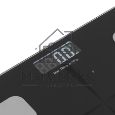 Весы напольные Polaris PWS-1837 IO Home (электронные,180 кг) черный