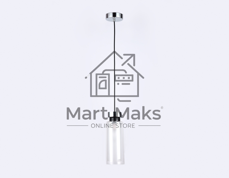 Светильник Ambrella light TR3570 CH/FR хром/матовый E14 max 40W D100*1050