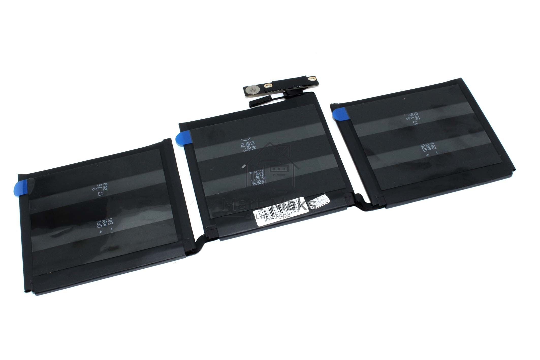Аккумуляторная батарея для ноутбука Apple MacBook Pro 13 Retina A2171 58.2Wh 11.41V