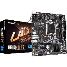 Материнская плата GIGABYTE H610M H V2, LGA1700, Intel H610, 2xDDR5, 4xSATA, 1xM.2, 1xPCIe 4.0 x16, HDMI, D-Sub, 1x1Gb LAN, 3x3.5 мм, 7.1, microATX