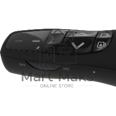 Презентер беспроводной Logitech R400 черный, радиоканал, USB, кнопки - 5